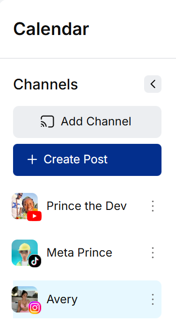Multi-channel publishing